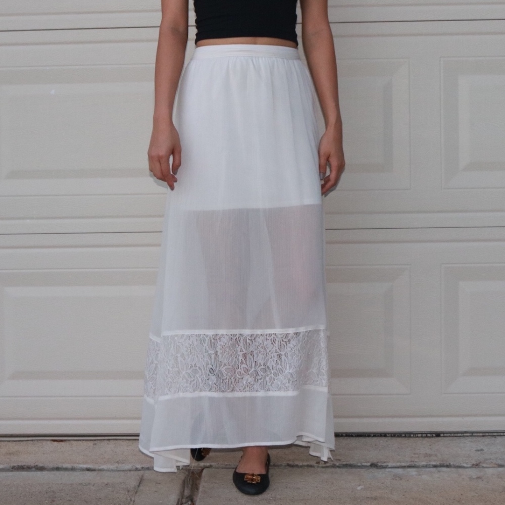 Hollister maxi skirt